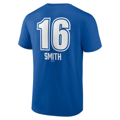 Will Smith Los Angeles Dodgers Fastball Player Name & Number T-Shirt - Royal T-shirts