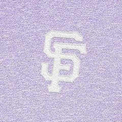 San Francisco Giants Antigua Hunk Quarter-Zip Top - Lavender Tops