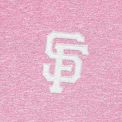 San Francisco Giants Antigua Hunk Quarter-Zip Top - Pink Tops