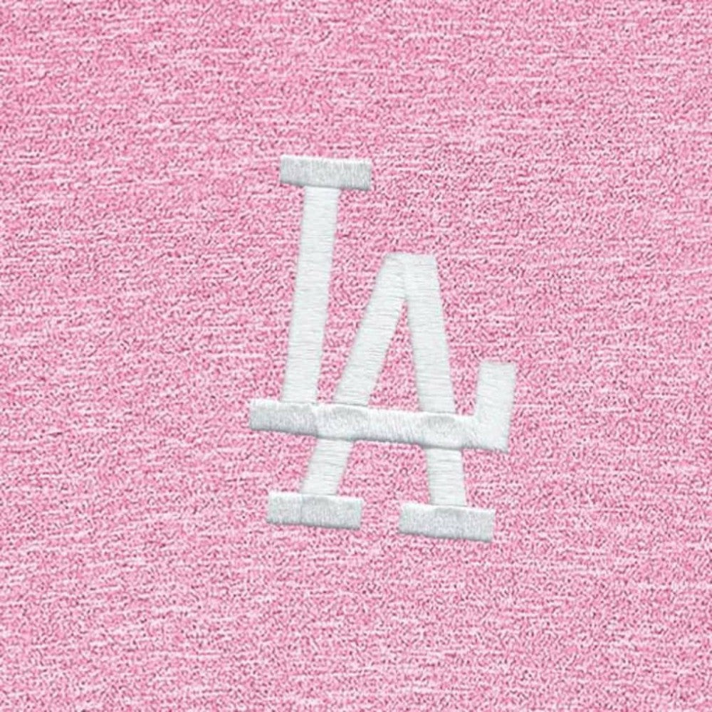 Los Angeles Dodgers Antigua Hunk Quarter-Zip Top - Pink Tops