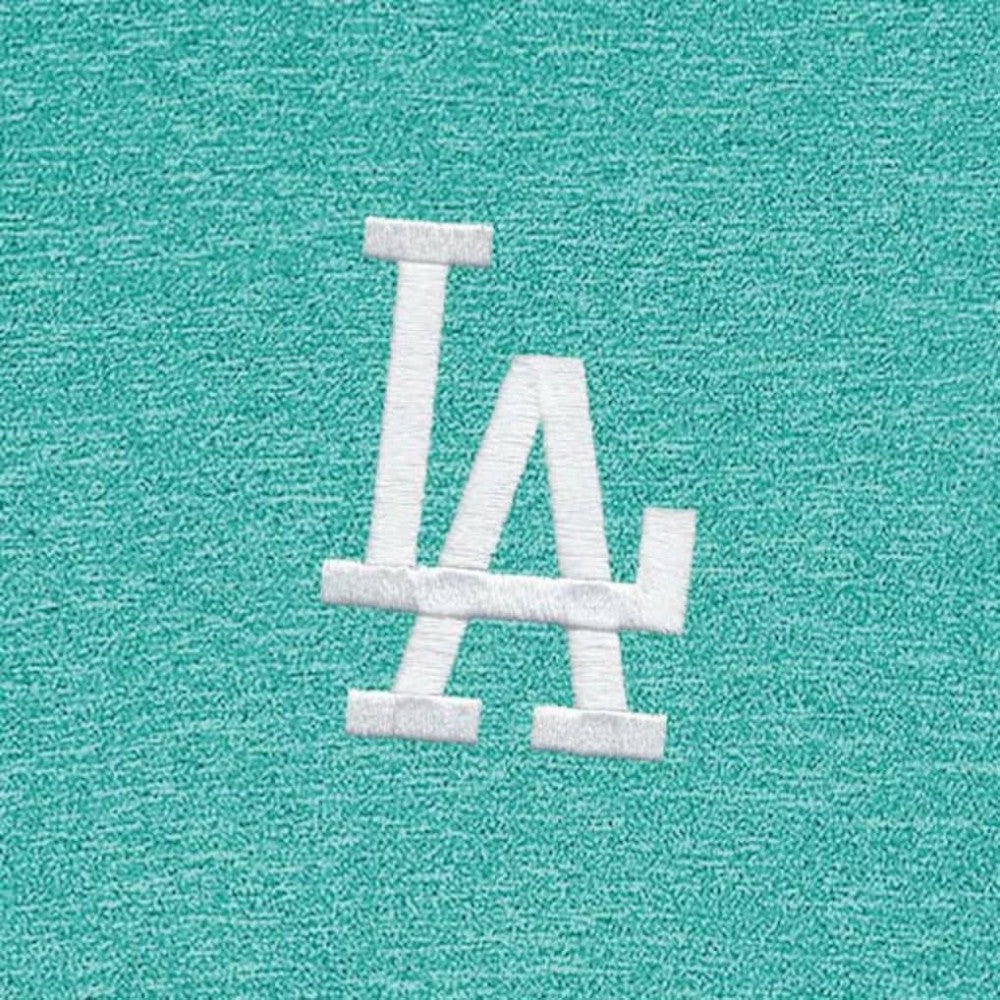 Los Angeles Dodgers Antigua Hunk Quarter-Zip Top - Heather Aqua Tops
