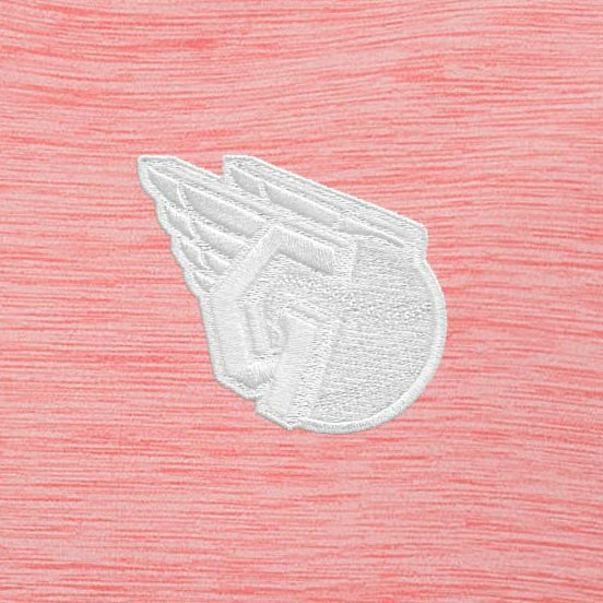 Cleveland Guardians Antigua Bright Quarter-Zip Pullover Top - Coral Pullover