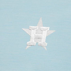 Houston Astros Antigua Bright Quarter-Zip Pullover Top - Powder Blue Pullover