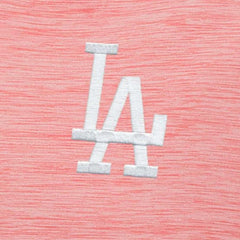 Los Angeles Dodgers Antigua Bright Quarter-Zip Pullover Top - Coral Pullover