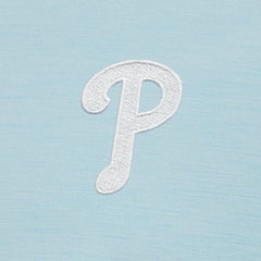 Philadelphia Phillies Antigua Bright Quarter-Zip Pullover Top - Powder Blue Pullover