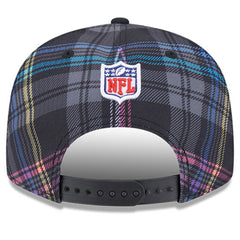 New York Jets New Era 2024 NFL Crucial Catch Plaid 9FIFTY Snapback Hat Black