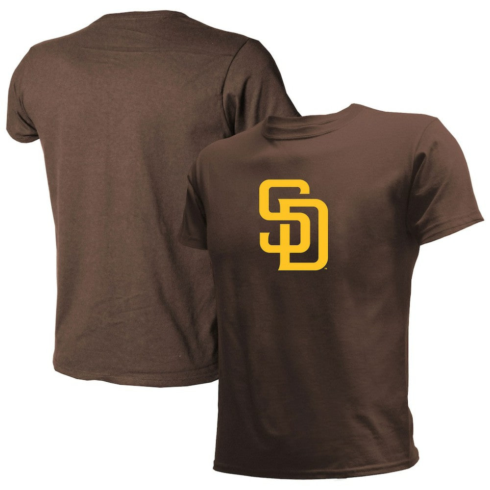 San Diego Padres Stitches Youth Team Logo T-Shirt - Brown T-shirts