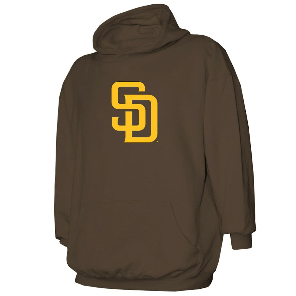 San Diego Padres Stitches Youth Fleece Pullover Hoodie - Brown Hoodies
