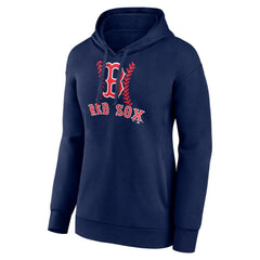 Masataka Yoshida Boston Red Sox Women's Fastball Player Name & Number Pullover Hoodie - Navy Hoodies