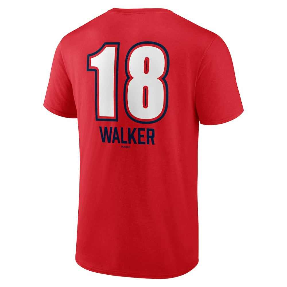 Jordan Walker St. Louis Cardinals Fastball Player Name & Number T-Shirt - Red T-shirts