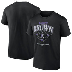 Kane Brown x Colorado Rockies Fanatics T-Shirt - Black T-shirts