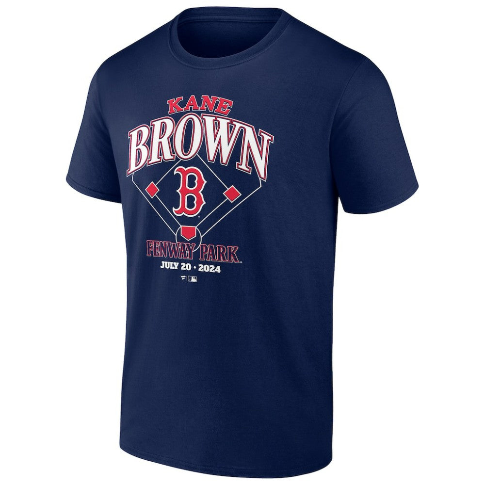 Kane Brown x Boston Red Sox Fanatics T-Shirt - Navy T-shirts