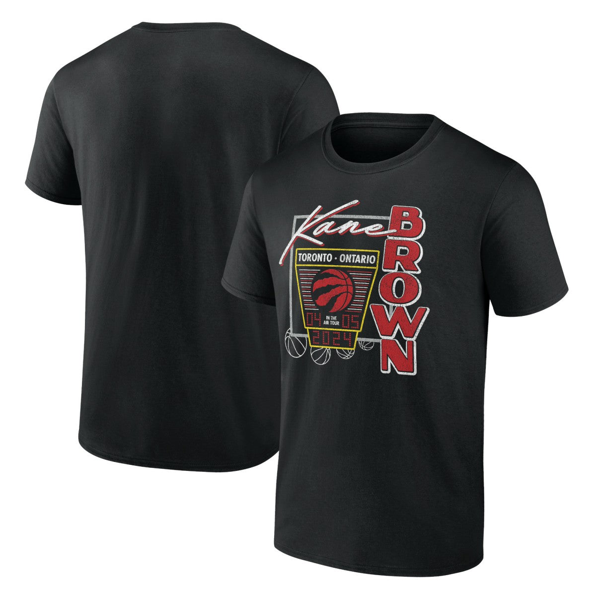 Kane Brown x Toronto Raptors T-Shirt Black