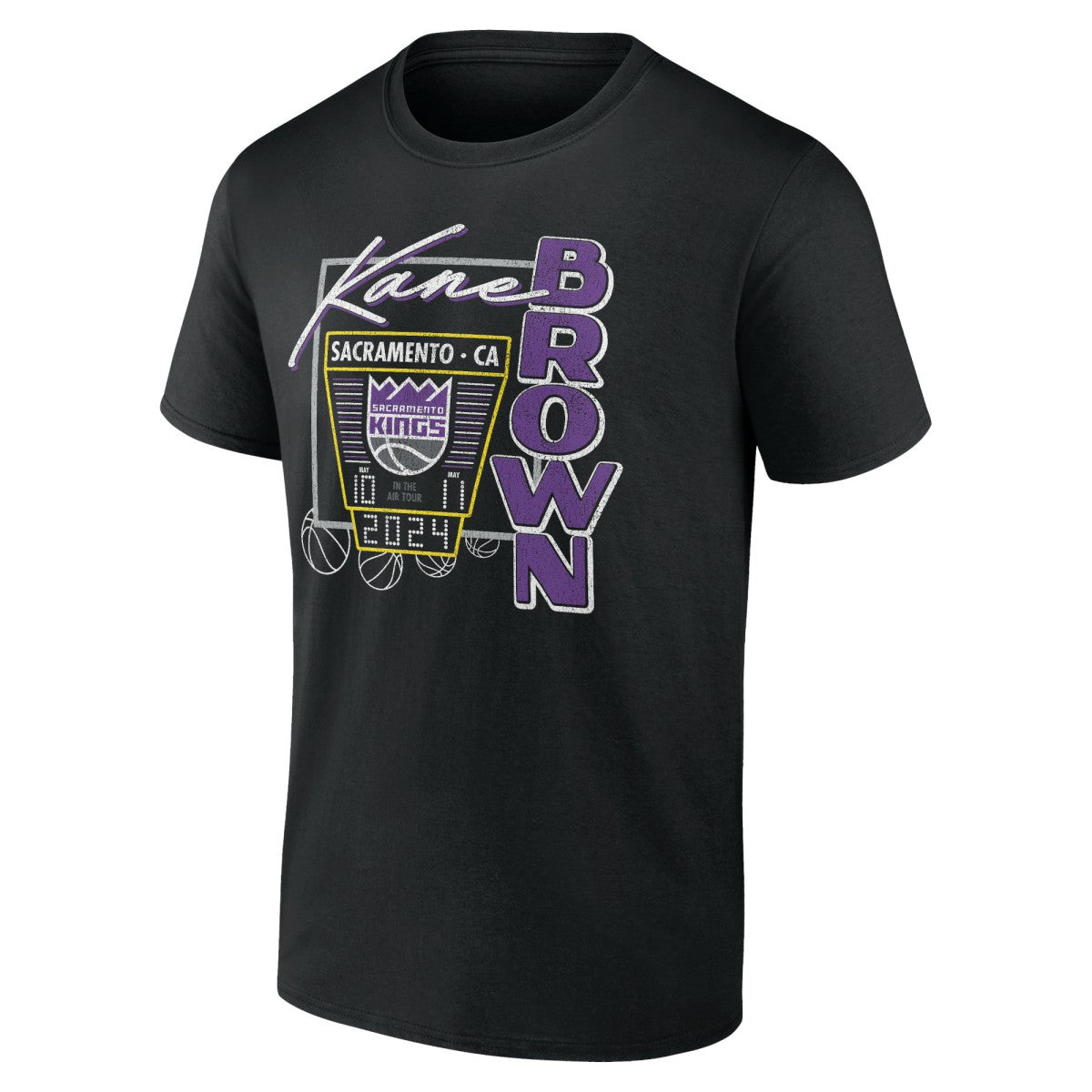 Kane Brown x Sacramento Kings T-Shirt Black