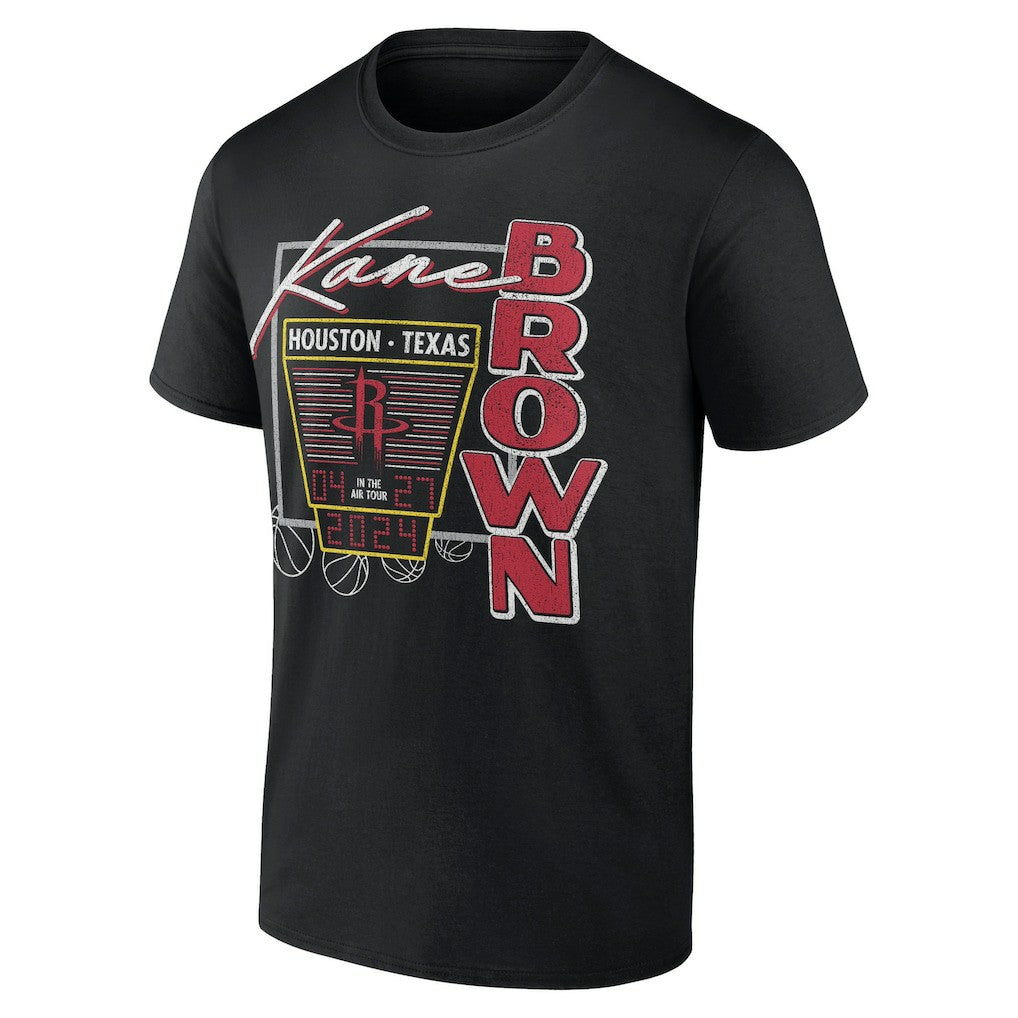 Kane Brown x Houston Rockets T-Shirt Black