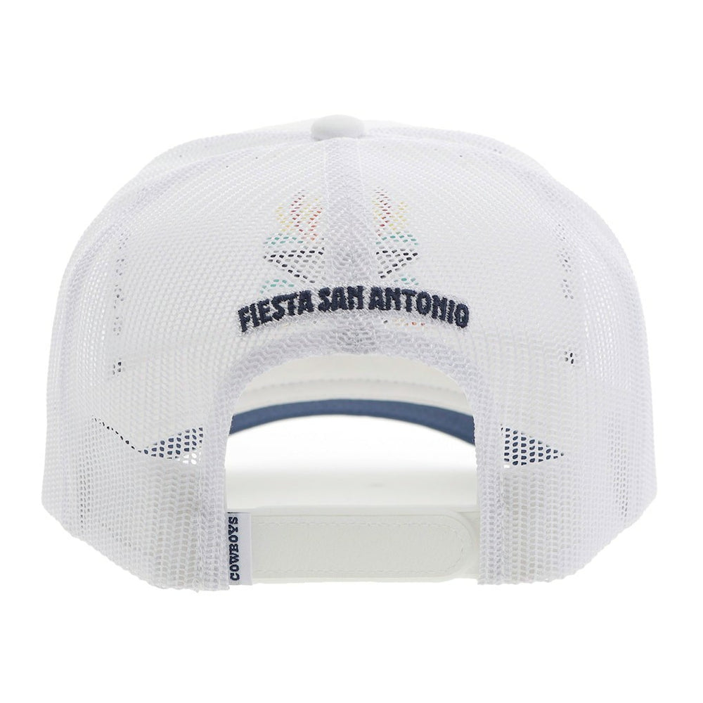 Dallas Cowboys HOOey NFL Fiesta Adjustable Trucker Hat – White