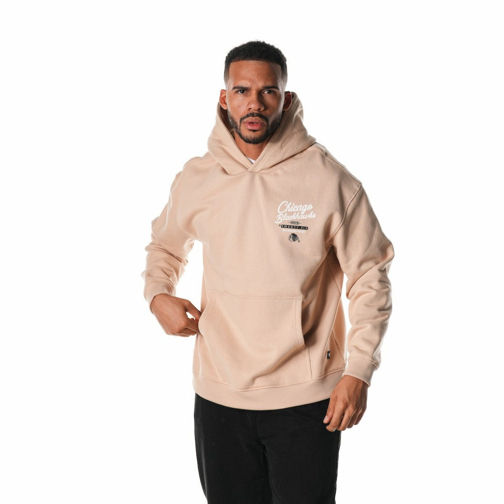 NHL Chicago Blackhawks The Wild Collective Unisex Pullover Hoodie - Cream