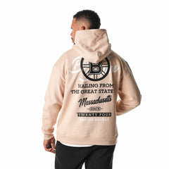 NHL Boston Bruins The Wild Collective Unisex Pullover Hoodie - Cream