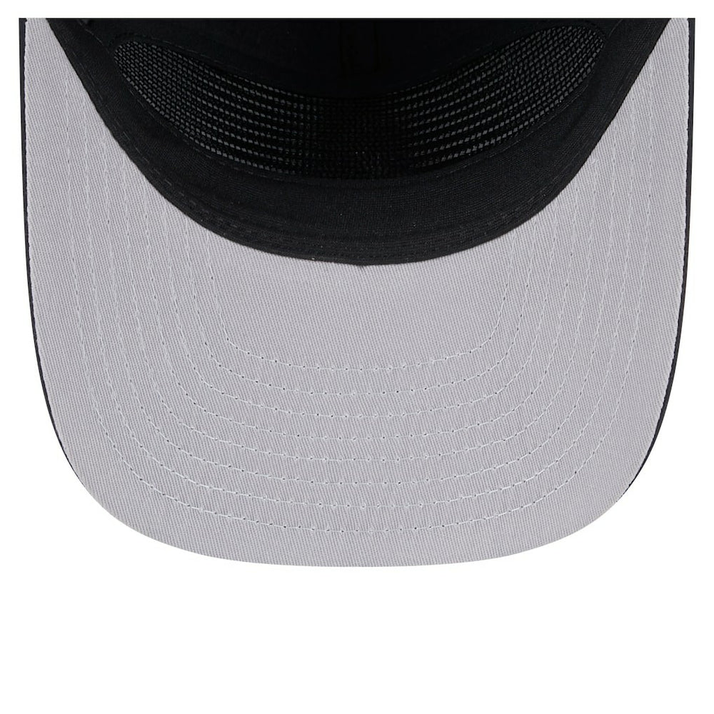 Las Vegas Raiders New Era Throwback Brush Golfer Snapback Hat Black