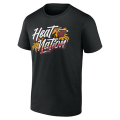 Miami Heat Full Court Press T-Shirt Black