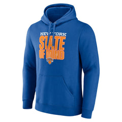 New York Knicks Pick & Roll Coverage Pullover Hoodie Blue