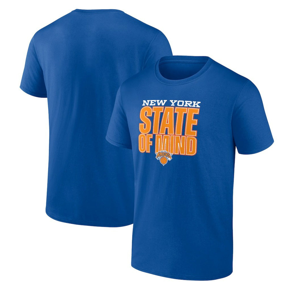 New York Knicks Pick & Roll Coverage T-Shirt Blue