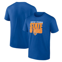 New York Knicks Pick & Roll Coverage T-Shirt Blue