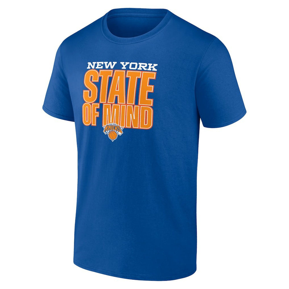 New York Knicks Pick & Roll Coverage T-Shirt Blue