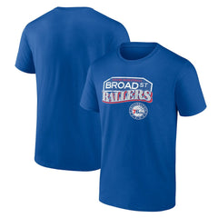 Philadelphia 76ers Pick & Roll Coverage T-Shirt Royal