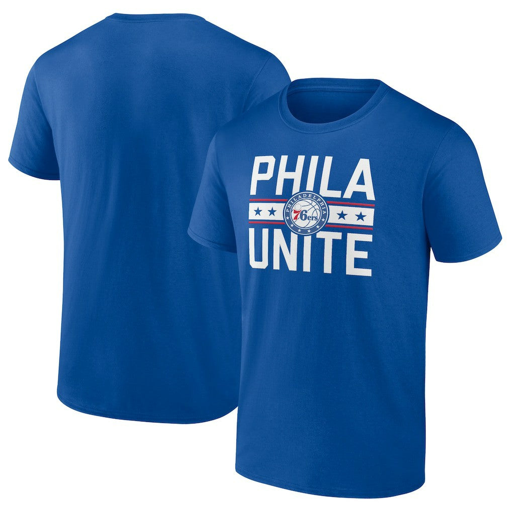 Philadelphia 76ers Full Court Press T-Shirt Royal