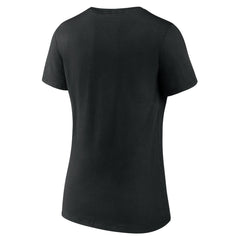 San Antonio Spurs Pick & Roll Coverage V-Neck T-Shirt Black