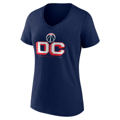 Washington Wizards Pick & Roll Coverage V-Neck T-Shirt Navy