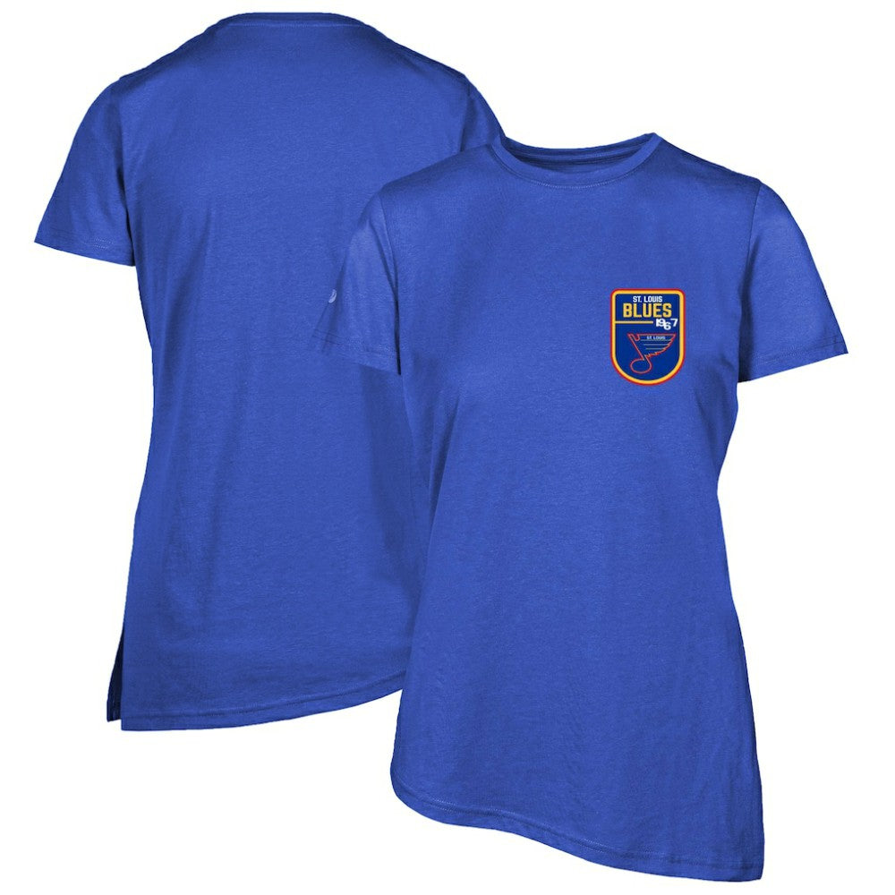 NHL St. Louis Blues Levelwear Women's Retro Birch T-Shirt - Blue