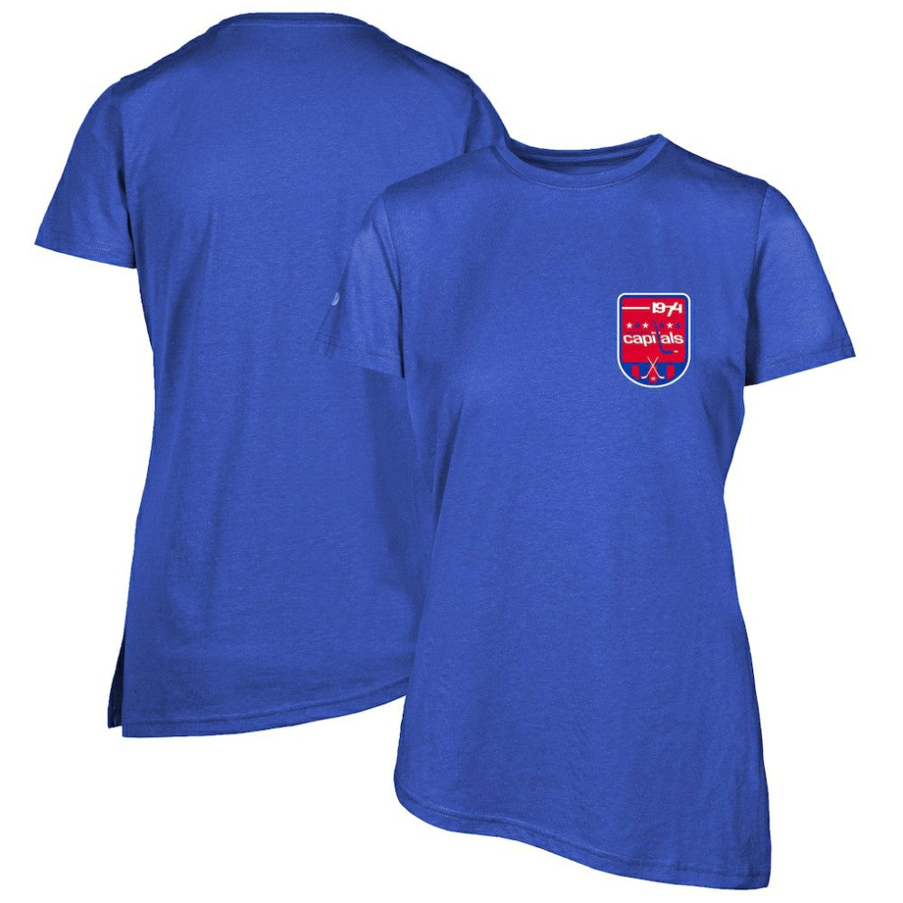 NHL Washington Capitals Levelwear Women's Retro Birch T-Shirt - Royal