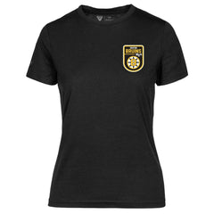 NHL Boston Bruins Levelwear Women's Retro Maddox T-Shirt - Black