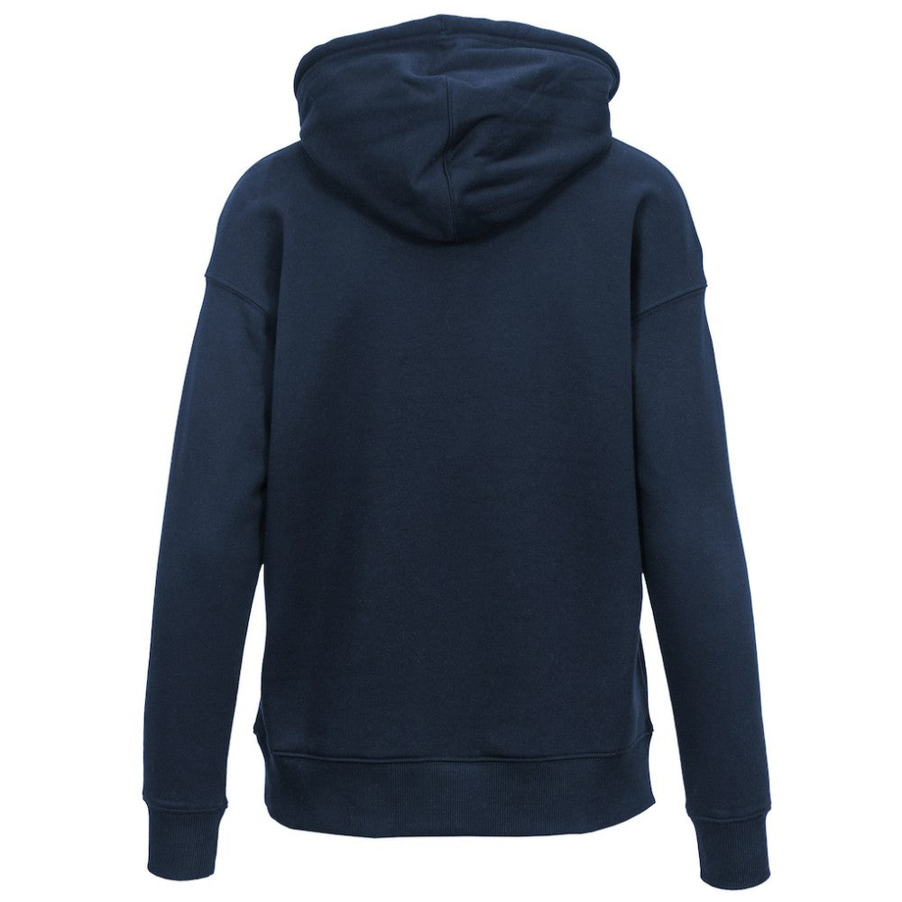 NHL Toronto Maple Leafs Levelwear Women's Retro Adorn Spellout Pullover Hoodie - Navy