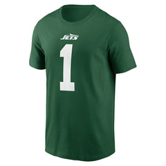 Sauce Gardner New York Jets Name & Number T-Shirt Green