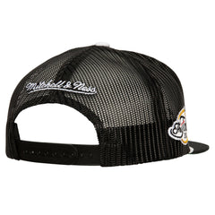 Miami Heat Roper Meshback Trucker Snapback Hat Black