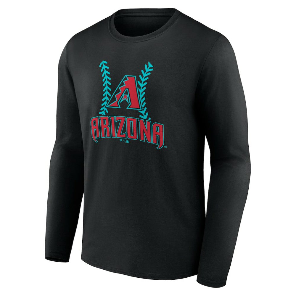 Corbin Carroll Arizona Diamondbacks Name & Number Fastball Long Sleeve T-Shirt - Black T-shirts