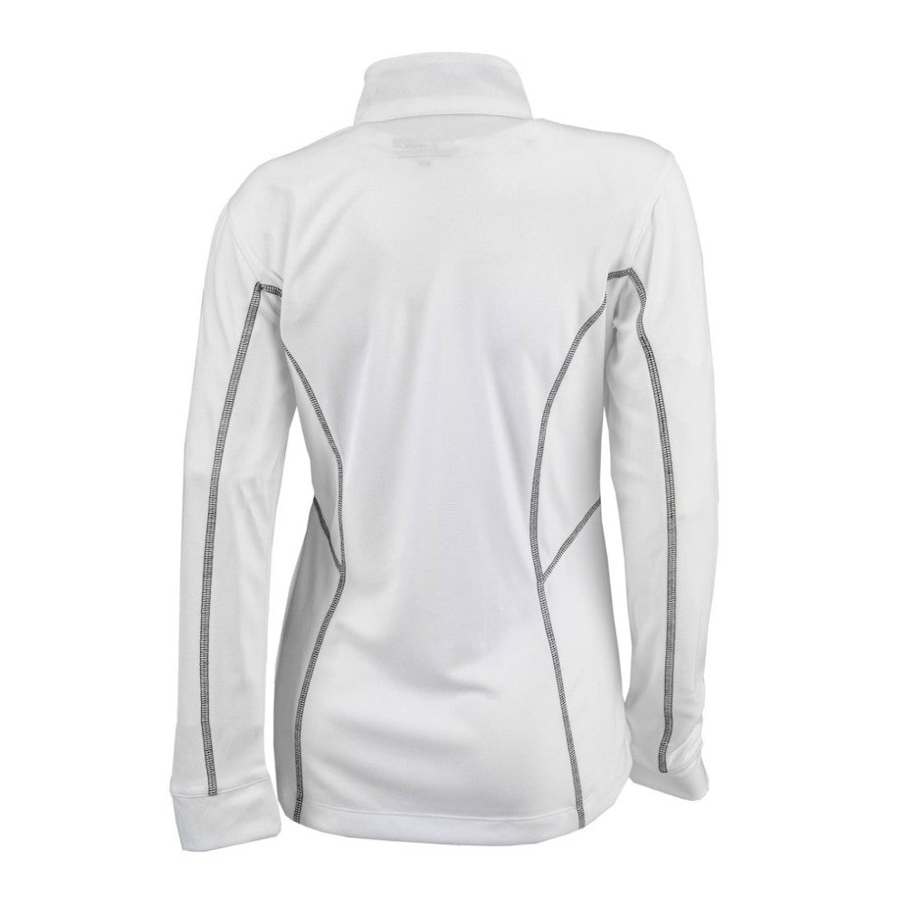 Arizona Diamondbacks Columbia Women's Omni-Wick Shotgun Quarter-Zip Pullover Top - White Pullover