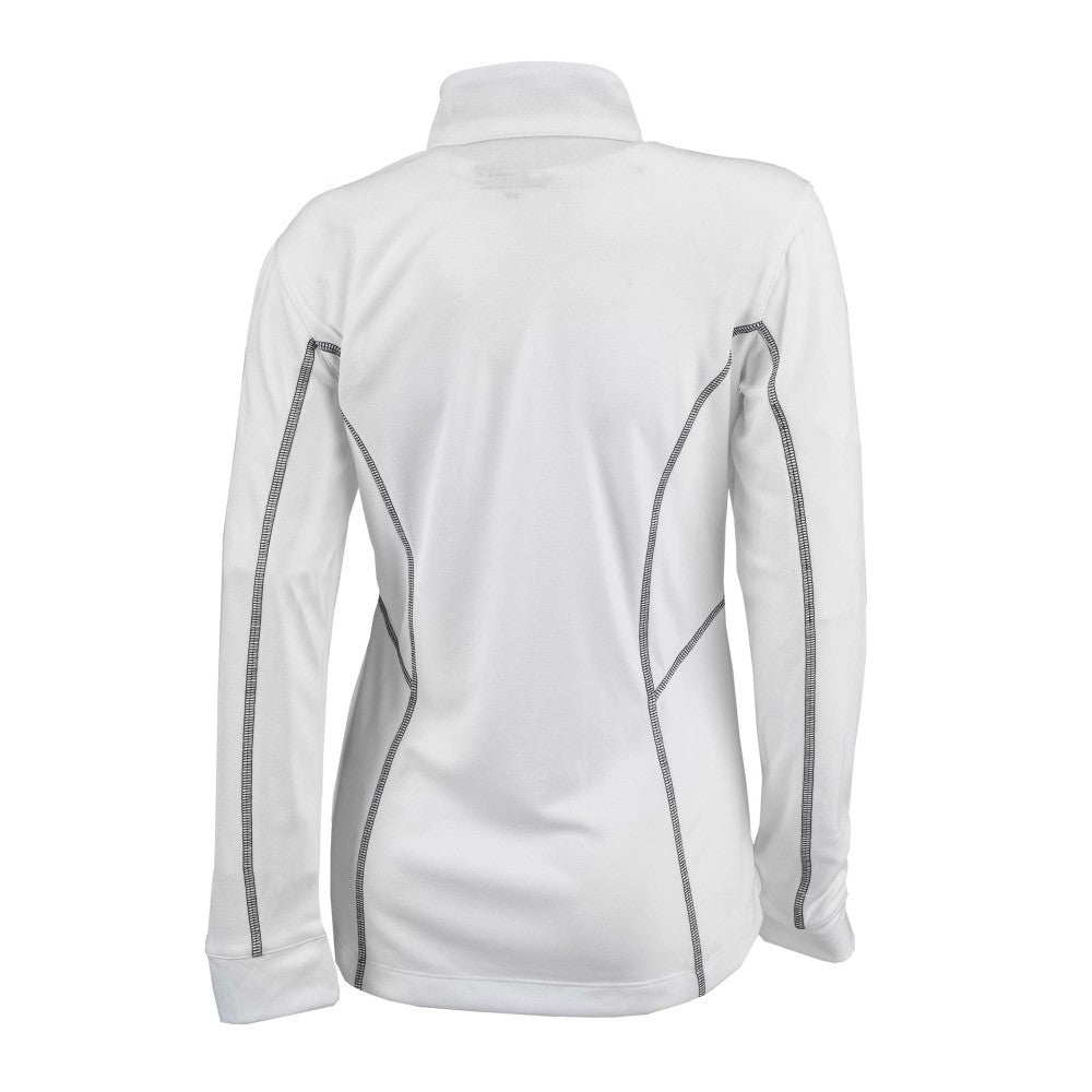 Kansas City Royals Columbia Women's Omni-Wick Shotgun Quarter-Zip Pullover Top - White Pullover