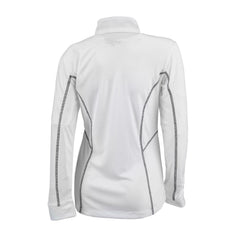 Cincinnati Reds Columbia Women's Omni-Wick Shotgun Quarter-Zip Pullover Top - White Pullover