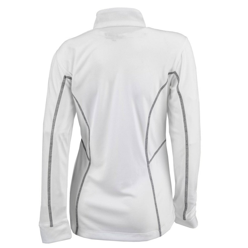 Tampa Bay Rays Columbia Women's Omni-Wick Shotgun Quarter-Zip Pullover Top - White Pullover