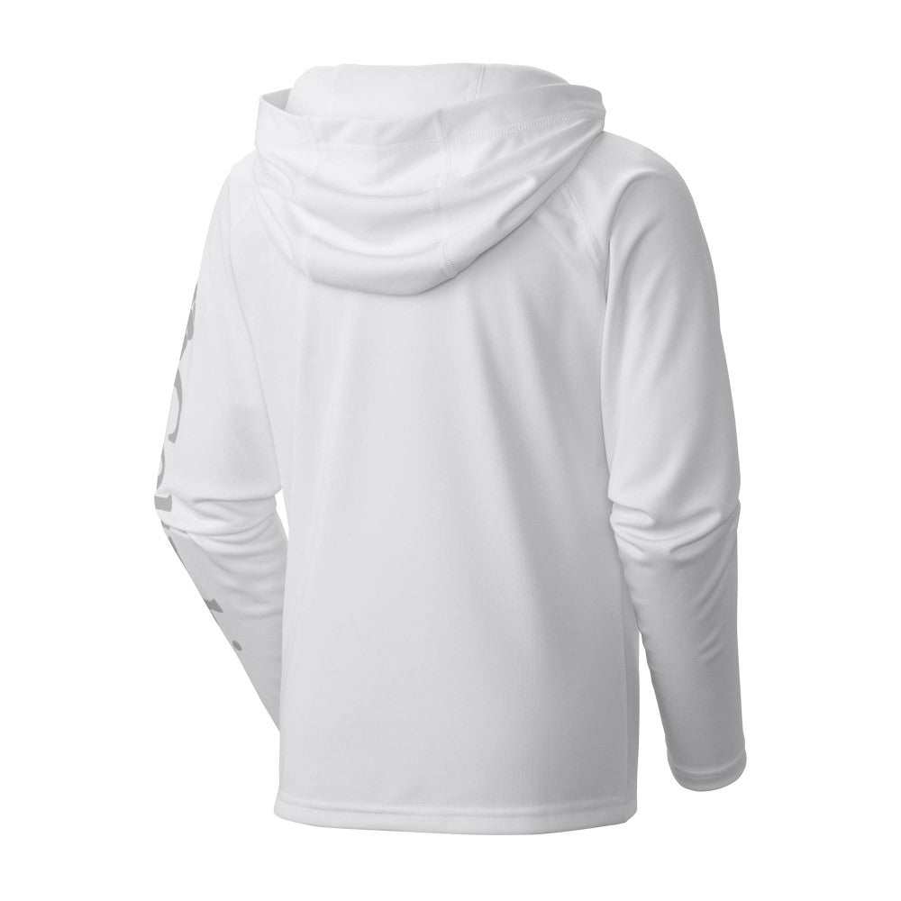 Los Angeles Dodgers Columbia Youth Terminal Tackle Long Sleeve Hoodie T-Shirt - White Hoodies