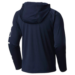 Atlanta Braves Columbia Youth Terminal Tackle Long Sleeve Hoodie T-Shirt - Navy Hoodies