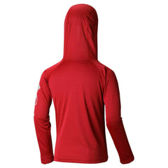 Boston Red Sox Columbia Youth Terminal Tackle Long Sleeve Hoodie T-Shirt - Red Hoodies