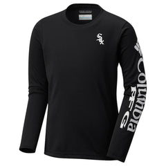Chicago White Sox Columbia Youth Terminal Tackle Long Sleeve T-Shirt - Black T-shirts