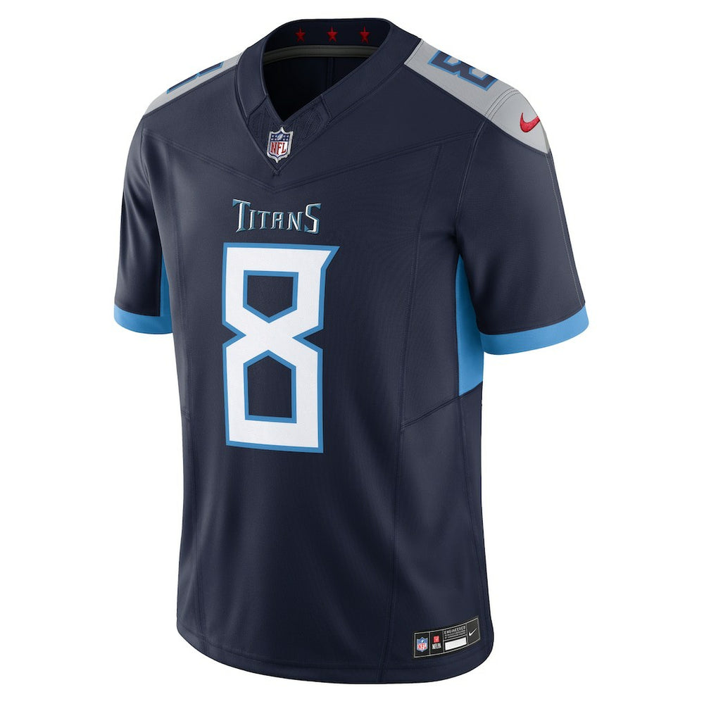Will Levis Tennessee Titans Vapor F.U.S.E. Limited Jersey Navy