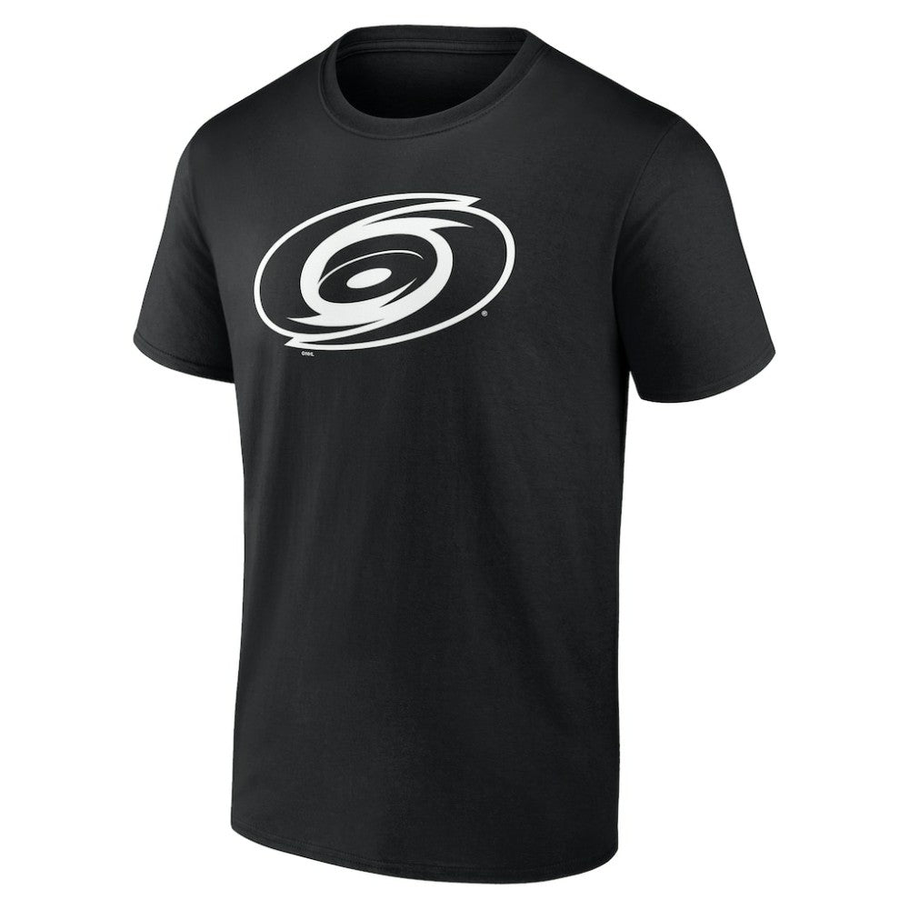 NHL,Custom Carolina Hurricanes Personalized Name & Number Monochrome T-Shirt - Black