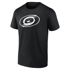 NHL,Custom Carolina Hurricanes Personalized Name & Number Monochrome T-Shirt - Black